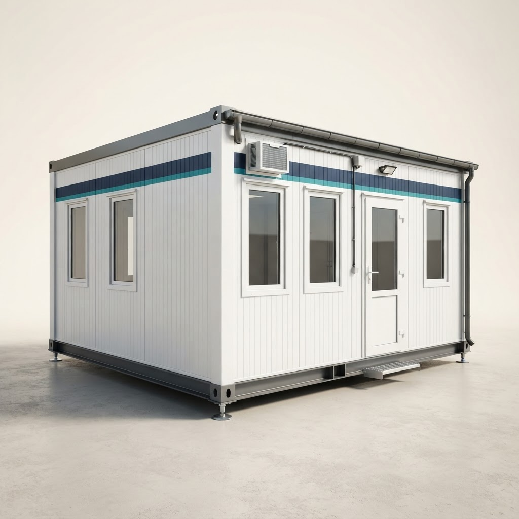 Caseta oficina 6 × 3 m